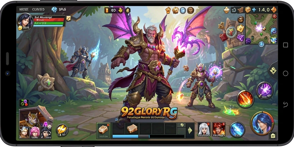 Gameplay seru dan mendalam di 92GLORY dengan pertarungan yang intens.