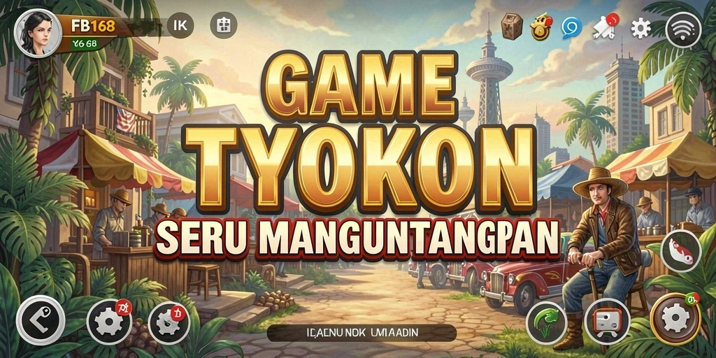 Tampilan gameplay seru dalam dunia Tycoon FB168.