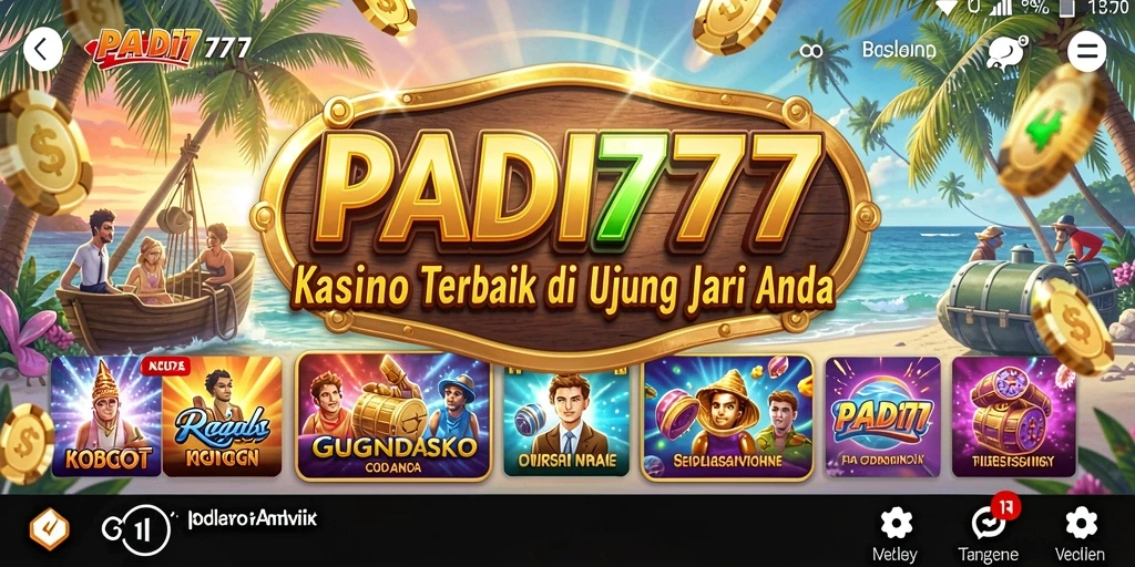 Screenshot PADI777 menunjukkan gameplay yang mengasyikkan di kasino.
