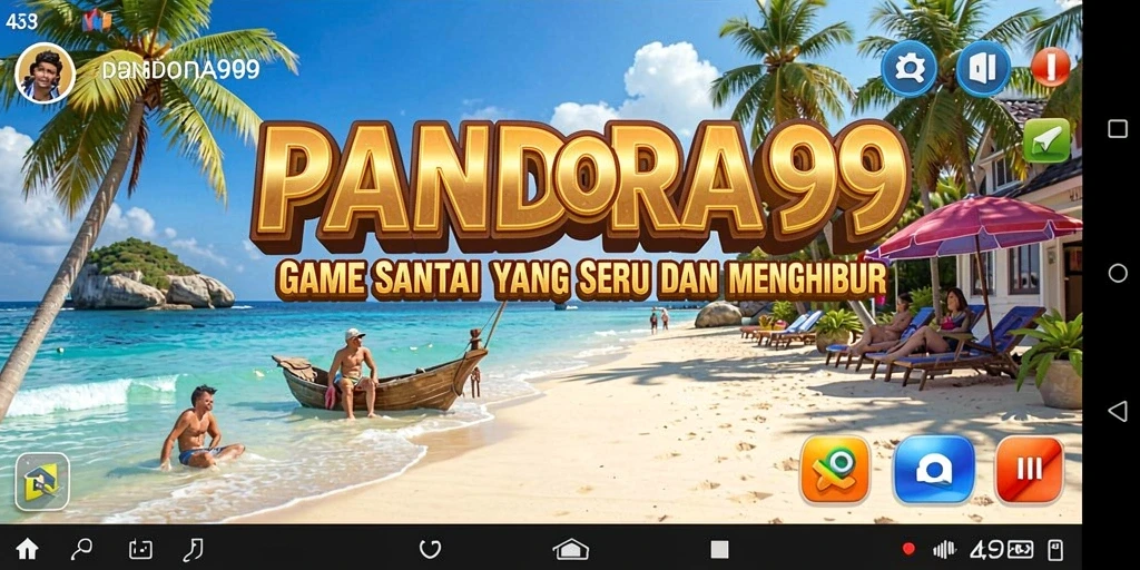 Tangkapan layar gameplay PANDORA99 yang menampilkan keseruan bermain.