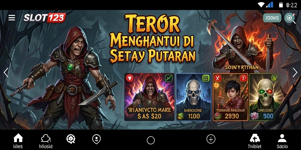 Gameplay mencekam di dunia Horror yang kelam.