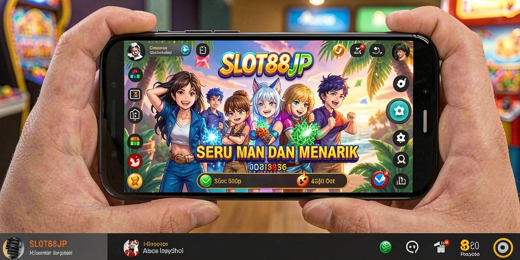 Gameplay seru dengan karakter Anime dalam SLOT88JP.