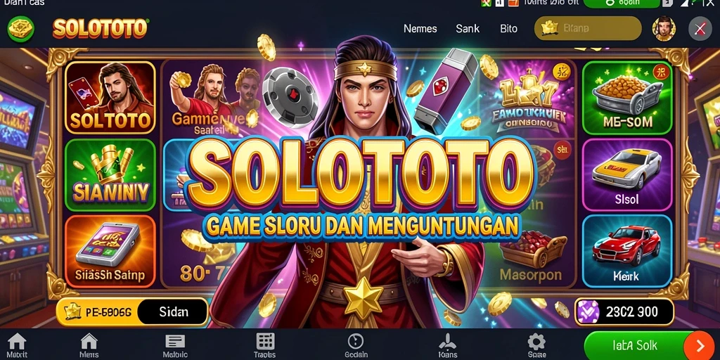 Gameplay seru dan mengasyikkan dari SOLOTOTO dengan tema Slot yang menarik.