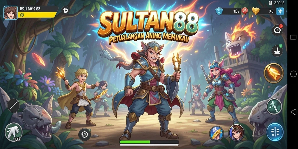 Tampilan gameplay SULTAN88 yang memikat dan dinamis.