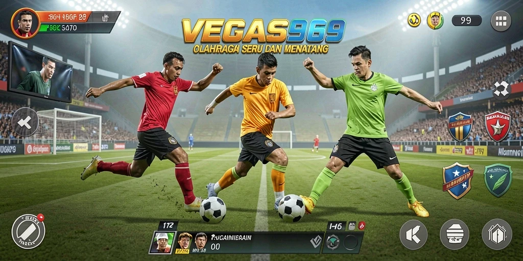 Tampilan menarik dari gameplay VEGAS969 yang mendebarkan.